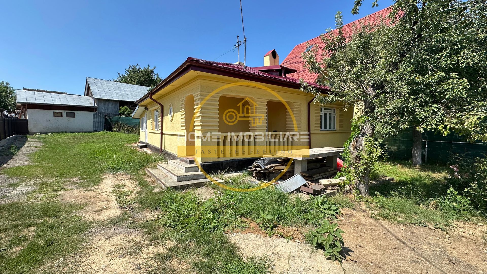 Casa/Strada principala Ciurea-474mp Teren! - Poză 1