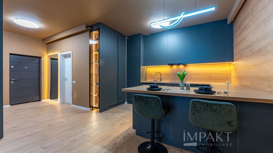 Apartament Ultrafinisat | 2 Camere | Balcon | Ready-to-Move - Poză 9