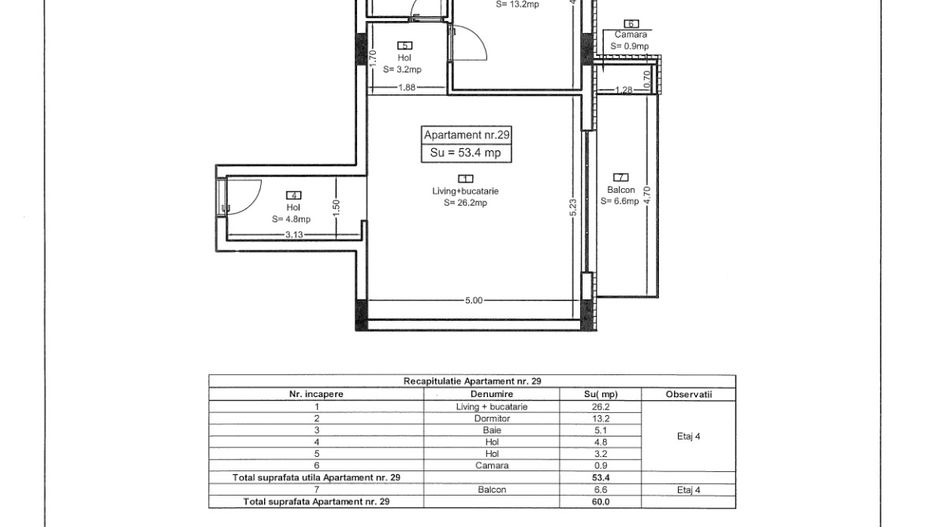 Ap 29 Teilor Residence - 2 camere FINISAT - Poză 17