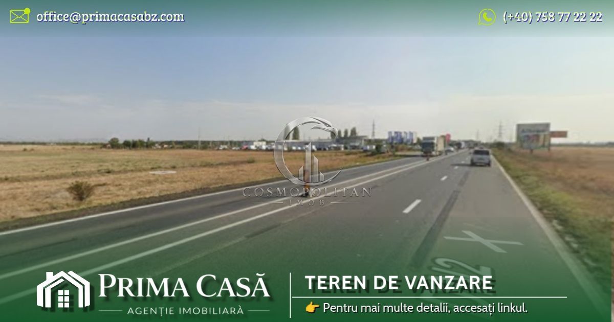 Teren intravilan iesire spre Ploiesti Reprezentanta Ford 5000mp deschidere 36m l - Poză 4