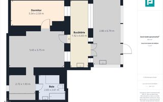 Apartament cu 2 camere pe Str.Episcopiei - Poză 21