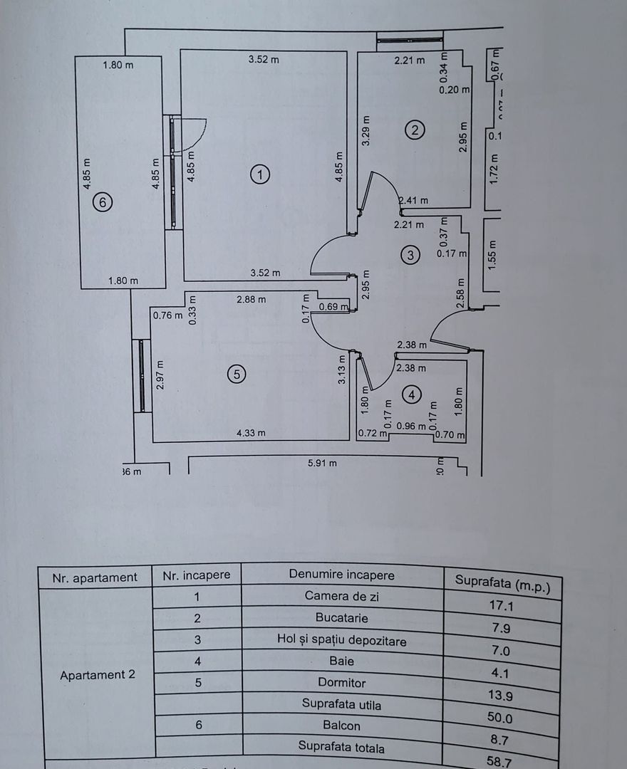 Apartament modern cu 2 camere pereți retractabili terasă parcare și boxă - Poză 11