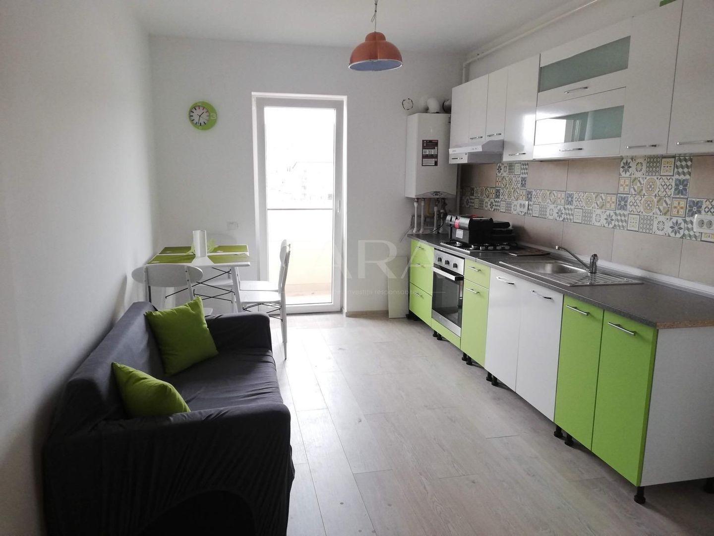 Apartament cu 1 cameră, 39 mp, balcon, parcare cu CF, Florești. - Poză 3