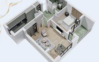 Apartament 2 camere de vanzare - Poză 1