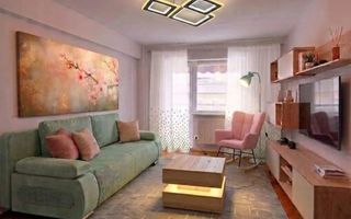 De inchiriat apartament cu 2 camere, central. etaj 3, 450 euro - Poză 1