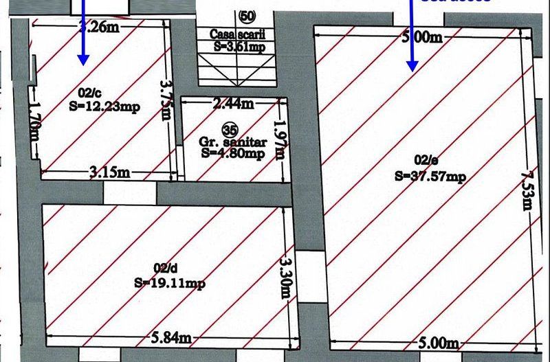 Spatiu birou in cladire istorica restaurata - Poză 17