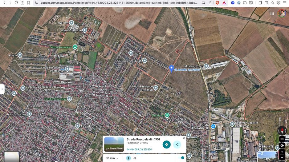 Teren extravilan 28.247 mp Pantelimon - destinație rezidențială - Poză 6