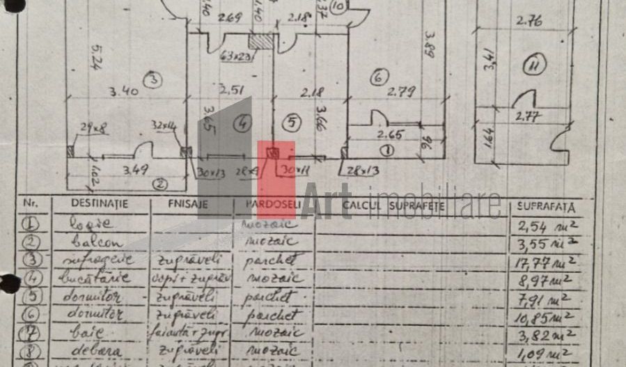 Apartament 3 camere cu boxa subsol de 14mp Domeni - Poză 19