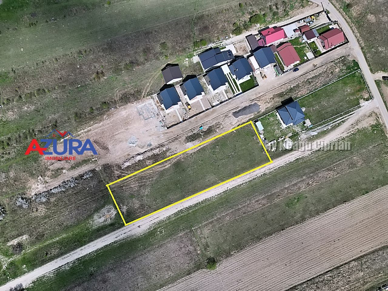 AZURA Imobiliare - Teren Bascov Glamboc Deal 2.5km de Giratoriu - Poză 4