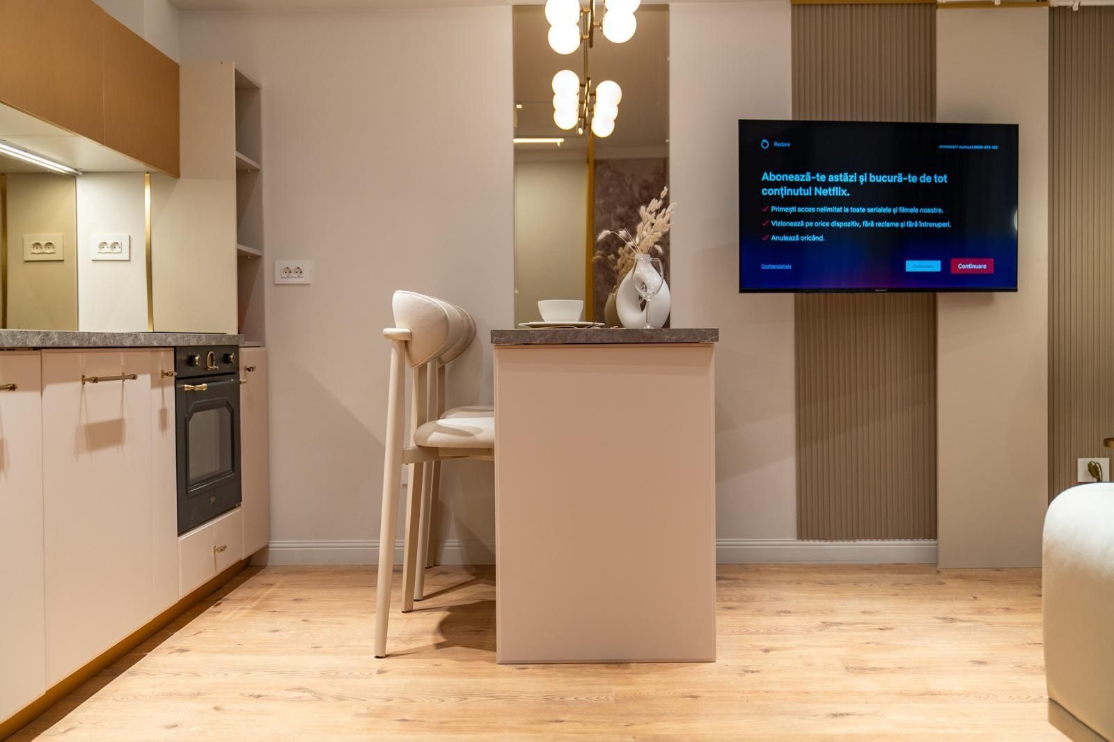 Studio complex nou | Mobilat și utilat | - Poză 4