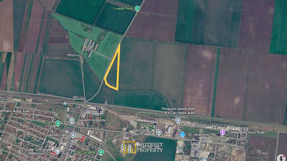 Teren agricol de vanzare Vladimirescu, Arad - Poză 2