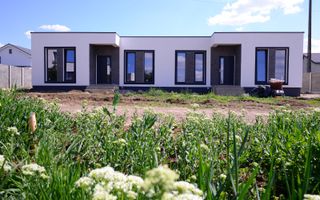 Sanandrei, Duplex pe PArter , 3 Dormitoare, 2 bai, Dresing, Perete Dublu - Poză 1