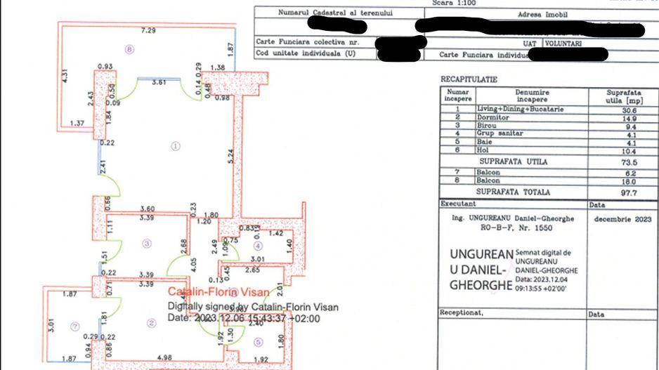 3 CAMERE || CORTINA 126 || EROUIANCU NICOLAE - Schiță 14