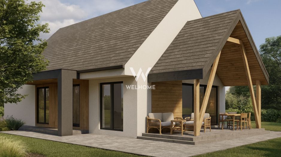 Casă pe un singur nivel –  priveliște spre munți – Șura Mică - Poză 1