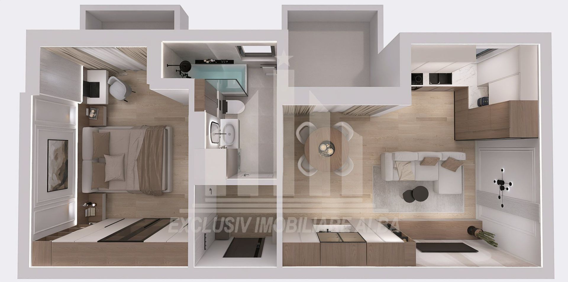 Apartament 2 camere | Open space | 42 mp | Bloc Nou 2026 | Cetate - Poză 4