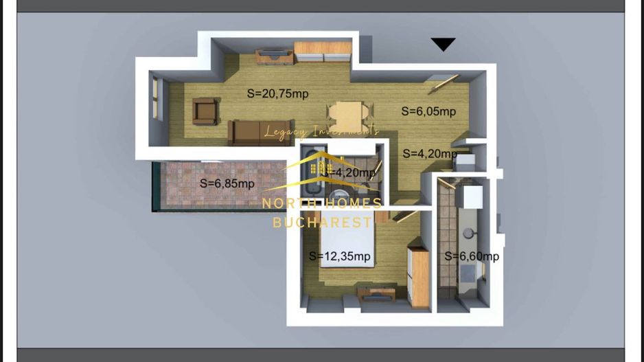0 COMISION 2 Camere Colosseum Livrare Iulie 2024 - Poză 3