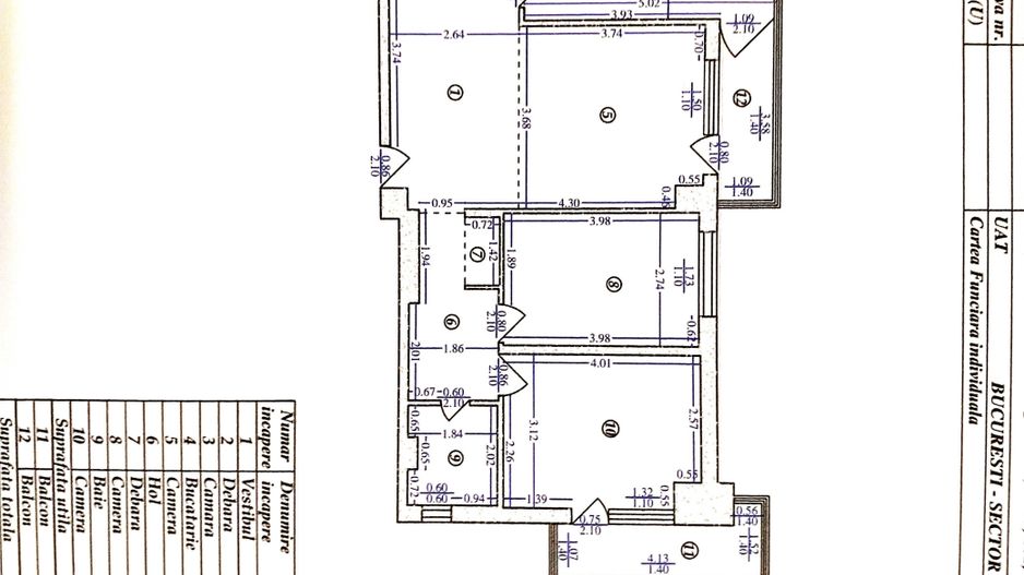 Apatament 3 camere, spatios, luminos, mobilat, utilat, Obregia - Poză 7