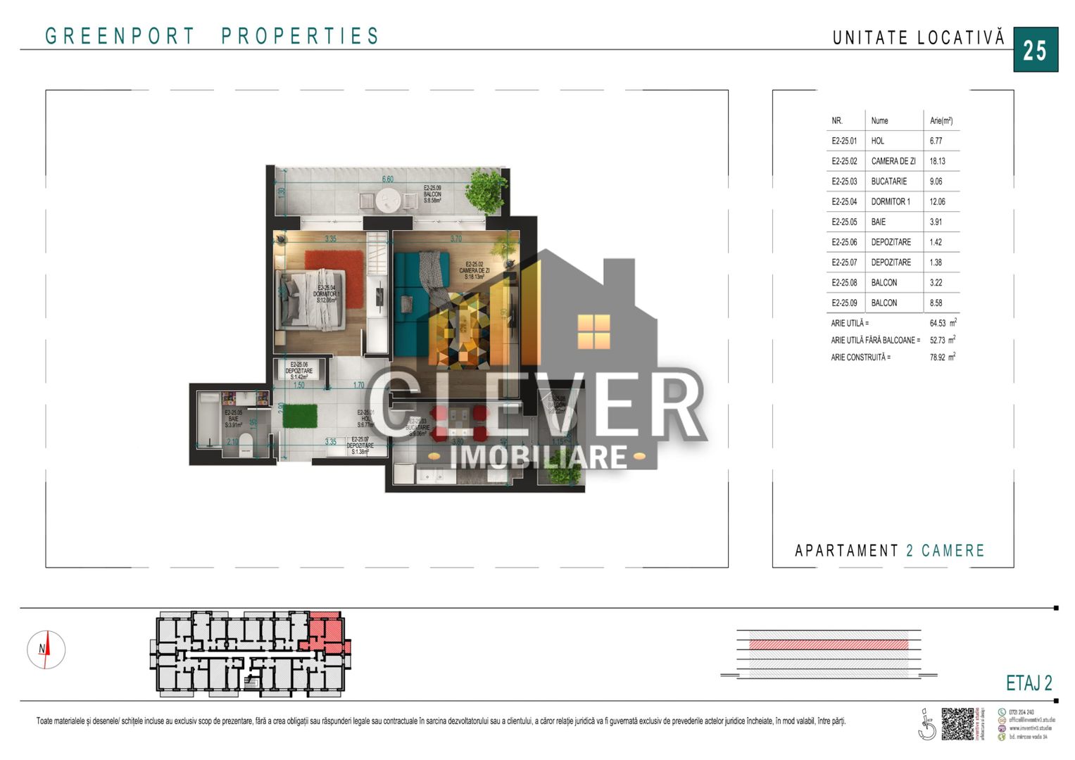 PROMO Apartament 2 camere Loc de Parcare BONUS Th. Pallady - Poză 1