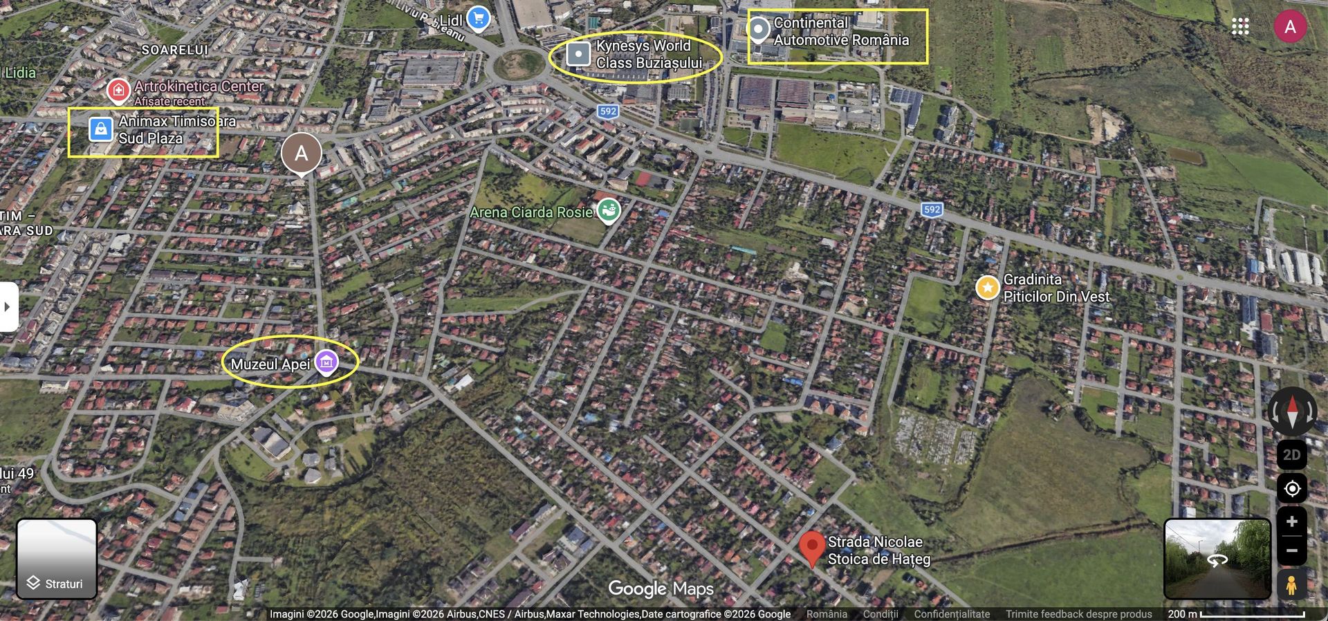 Ciarda Roșie | 573 mp | Front 14 ml | Utilități | Asfalt | P+1E+M - Poză 1