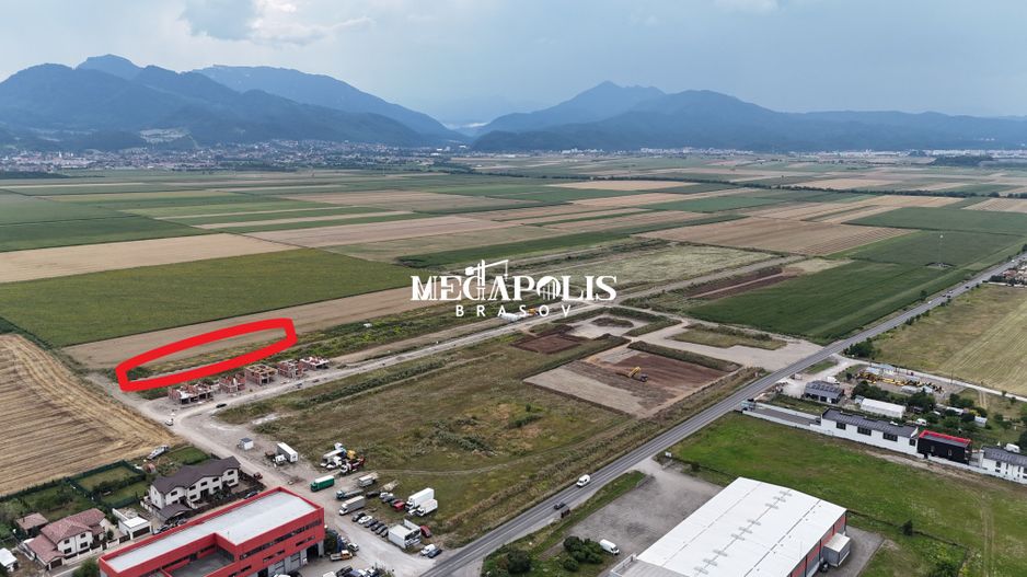 Teren intravilan 6.269 mp, PUZ aprobat și utilități, Săcele, Braşov - Poză 2