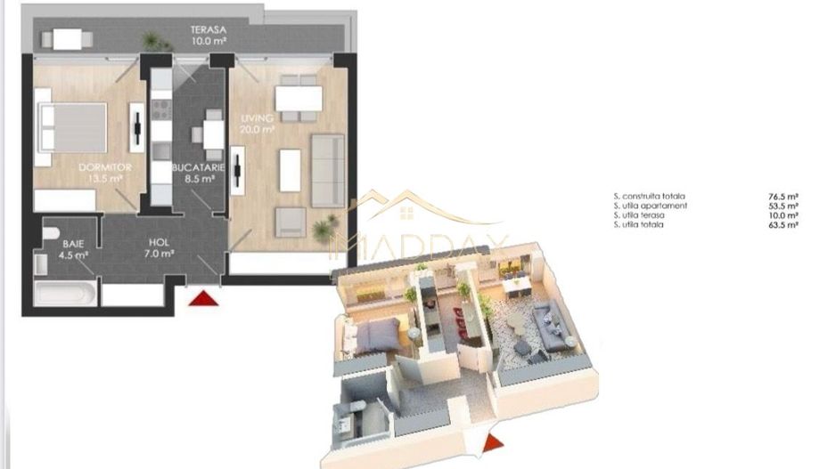Apartament 2 camere***Bloc NOU premium**Piscina//Sector 1_Chitila - Poză 21