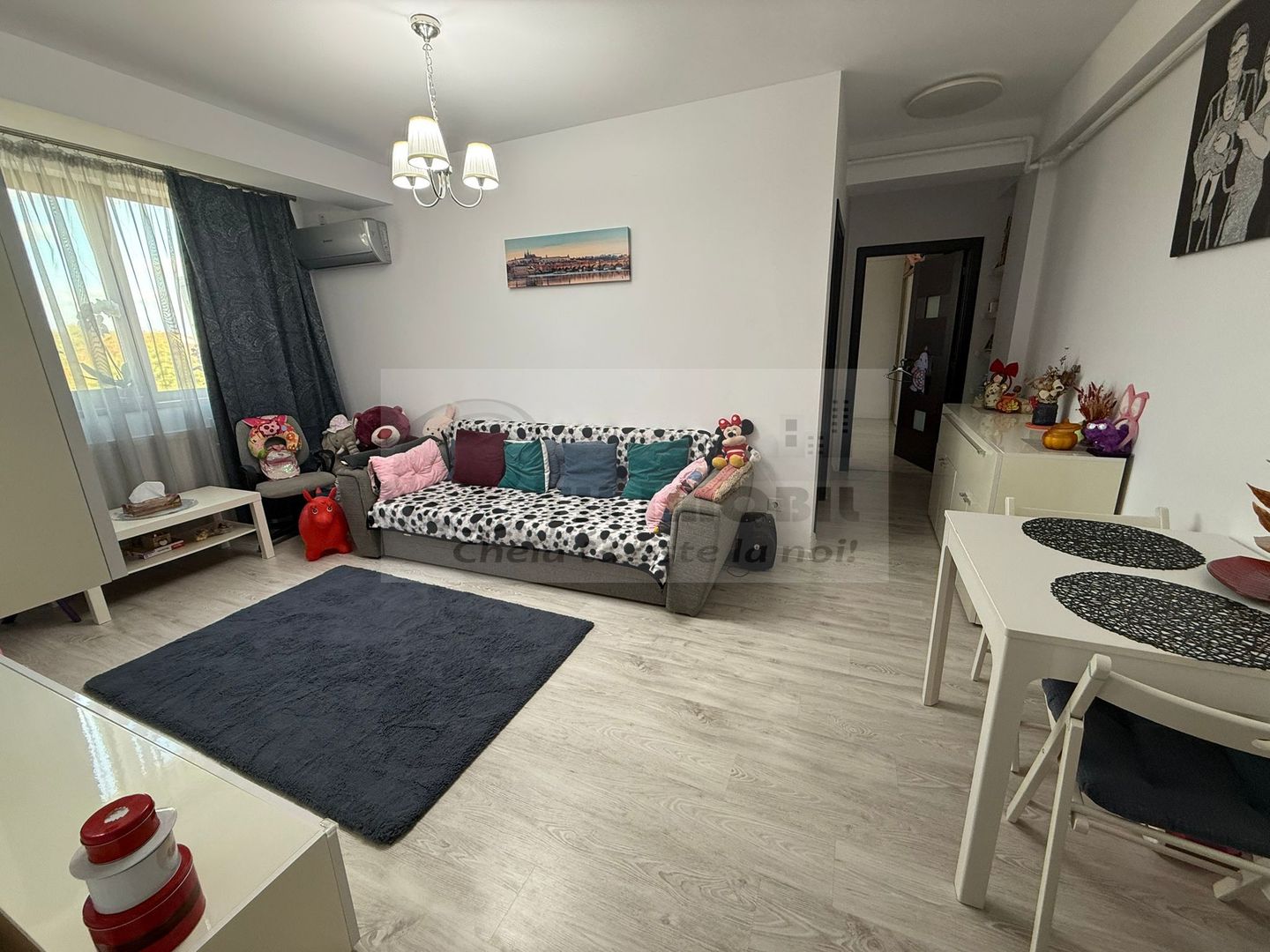 Valea Lupului, ap 2 cam semidec, 52mp, parcare, et 2 – 98.000 € - Poză 2