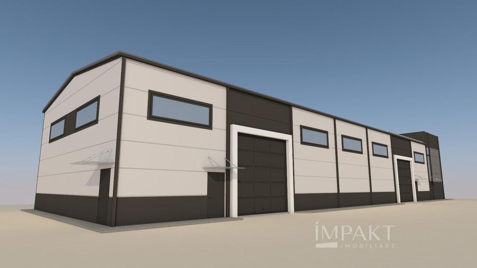 Teren Industrial 5800 mp cu PUD pentru 4 Hale – Centura Apahida - Poză 2