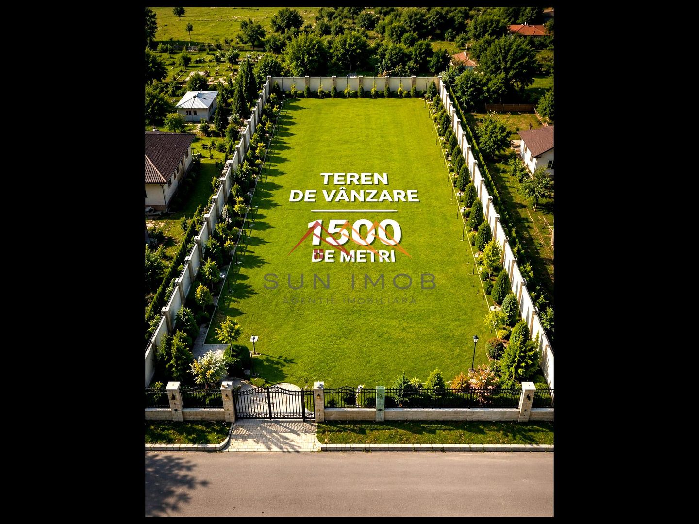 Teren 1500 mp, 120 euro/ mp negociabil, posibilitate Rate - Poză 3