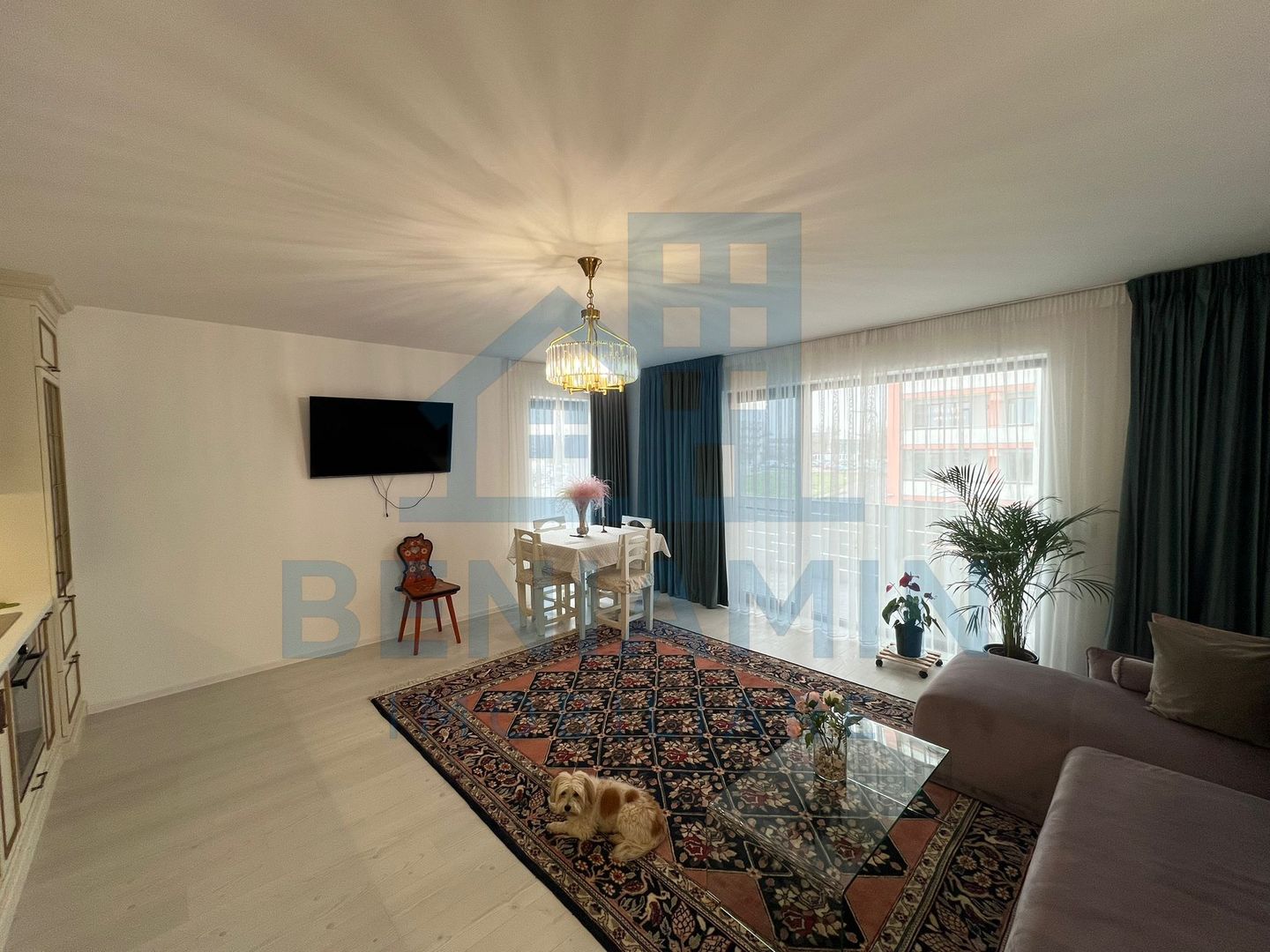 3 camere - decomandate - 83mp totali - boxa - Parcare - Tractorul - Poză 3