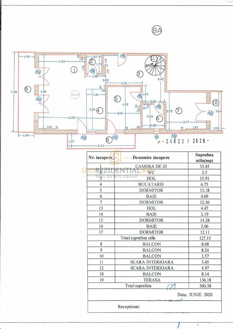 PENTHOUSE 300 MP | Terasa panoramica 136 MP | 13 Septembrie - Poză 12