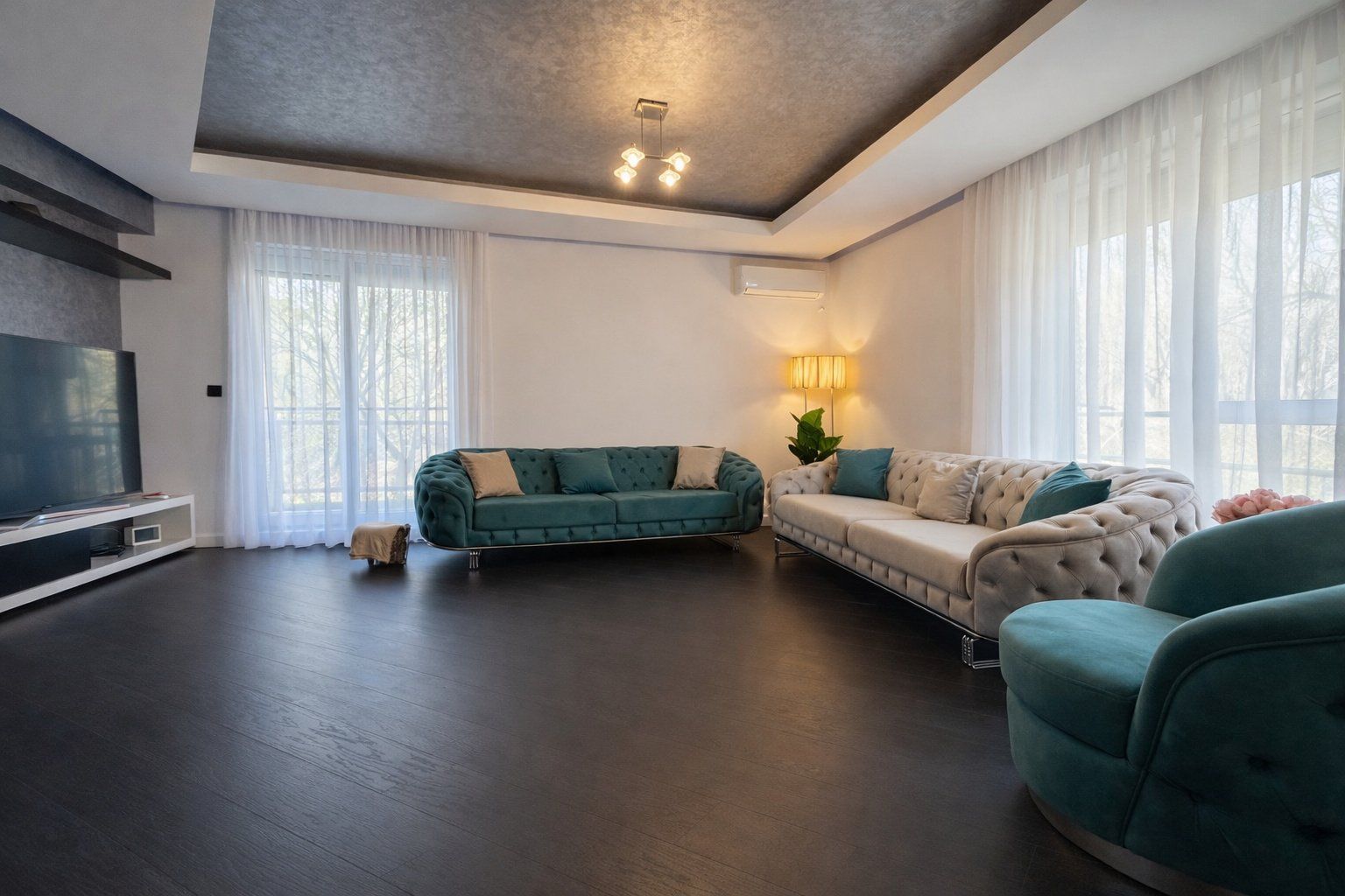Apartament 3 camere, 102 mp, 2 parcări, Greenfield Băneasa - Poză 1