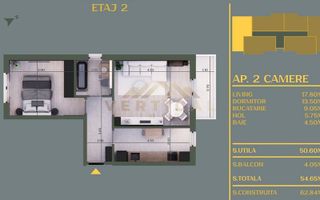 Vanzari Apartamente 2 Camere - Poză 1