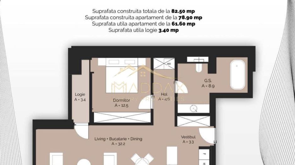 Proiect rezidențial // Apartamente 1-5 camere // Finalizare 2026 - Poză 49