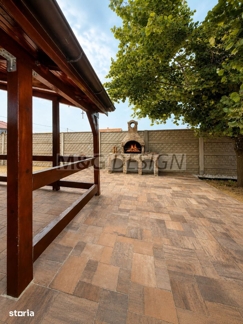 Casă individuală 5 camere  Dumbravita teren 630 mp - Poză 12