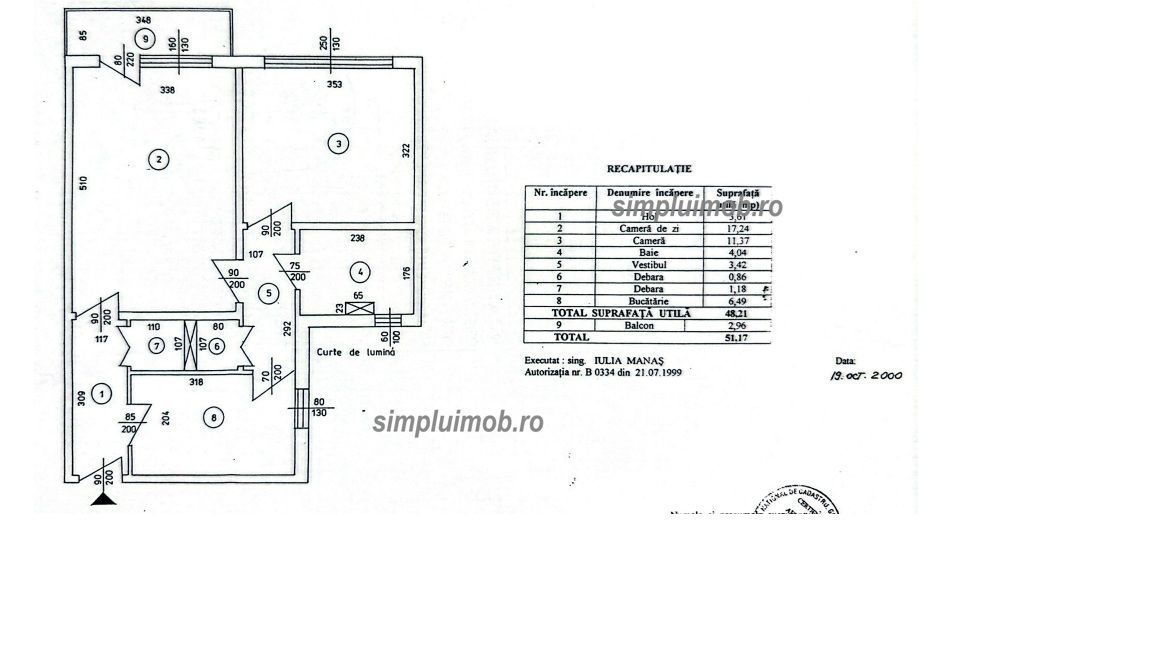 2 Camere Renovat Pantelimon - Schiță 11