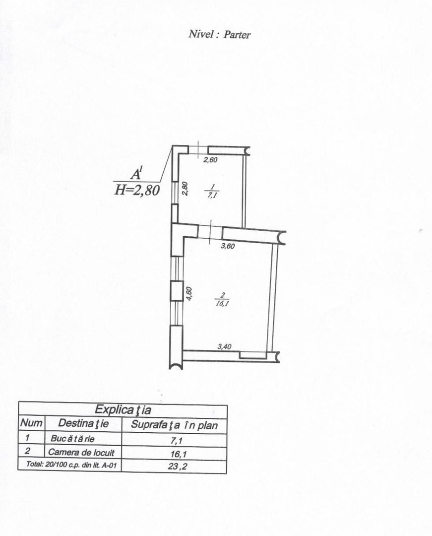 Vânzare, apartament la sol, strada Cojocarilor, Centru - Poză 4