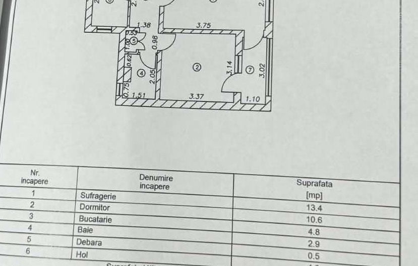 Apartament 2 camere, parter, renovat, Zona Doua Babe - Poză 7