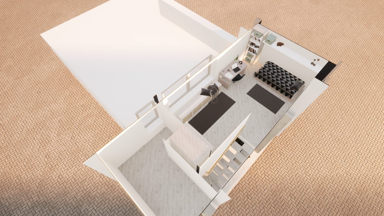 Apartament cu scara interioara - zona Kaufland - Poză 17