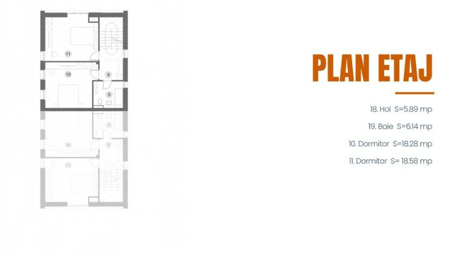 Locuință tip duplex cu design modern și curte proprie | 800m Colosseum mall - Poză 7