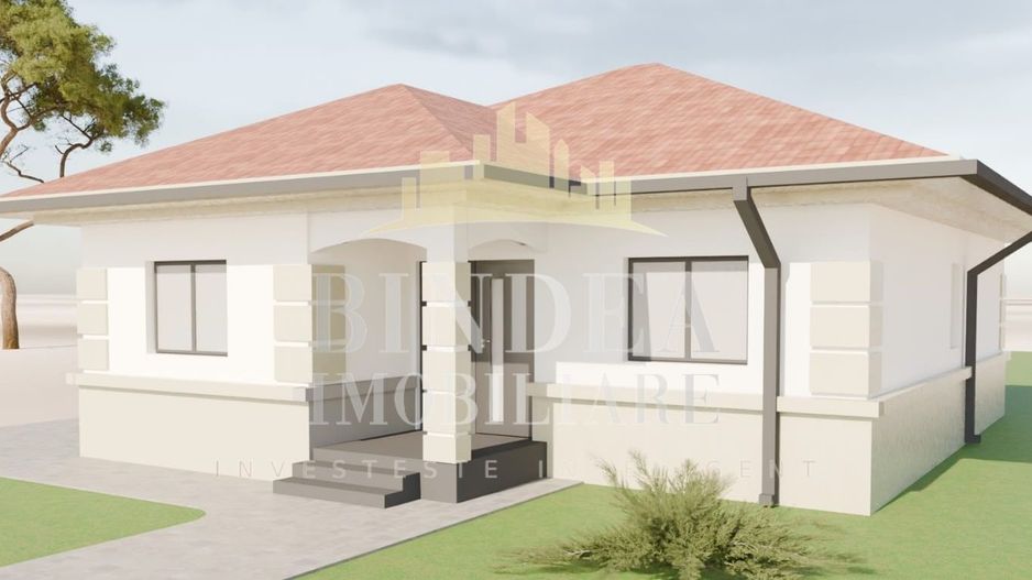 Casa individuala pe parter, 3 camere, 2 bai- Mosnita Noua, 640mp teren - Poză 1