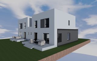 Duplex cochet în Dumbravita despărțit prin camera tehnica - Poză 3