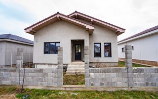 CASA NOUA SEMIFINISATA IN CIHEI CU 3 CAMERE - Poză 1