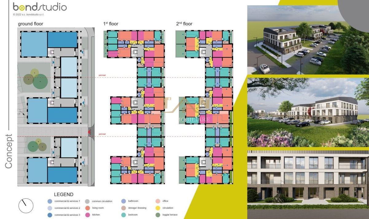 Teren pentru Bloc 27 Ap + 3 Spatii Comerciale La Liziera Paduri Verzi - Poză 3