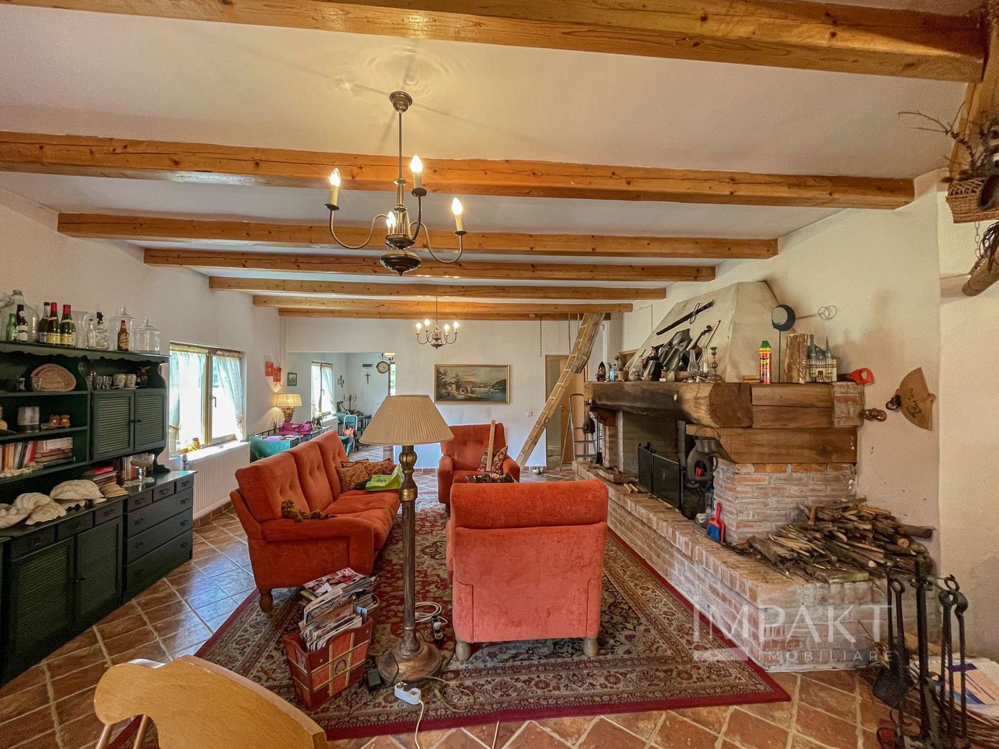 Vila superba 300mp + teren 1400mp & front la rau in Somesul Rece. - Poză 22