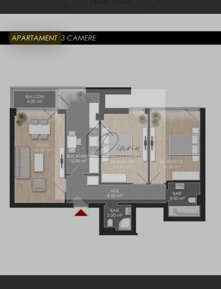 Apartament 3 camere Atria Urban Resort Sos Chitilei I parcare I COM 0% - Poză 2