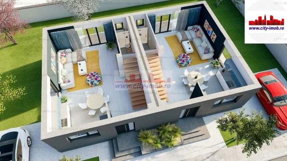 Vanzare Case individuale si  Duplex TUNARI, Ilfov - Poză 9