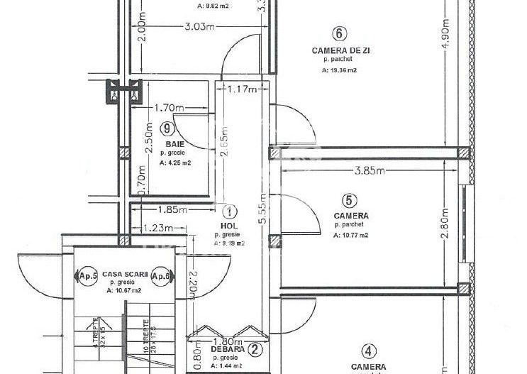 Apartament 3 camere la cheie, 2 bai, balcon, parcare, zona Sannicoara - Poză 13