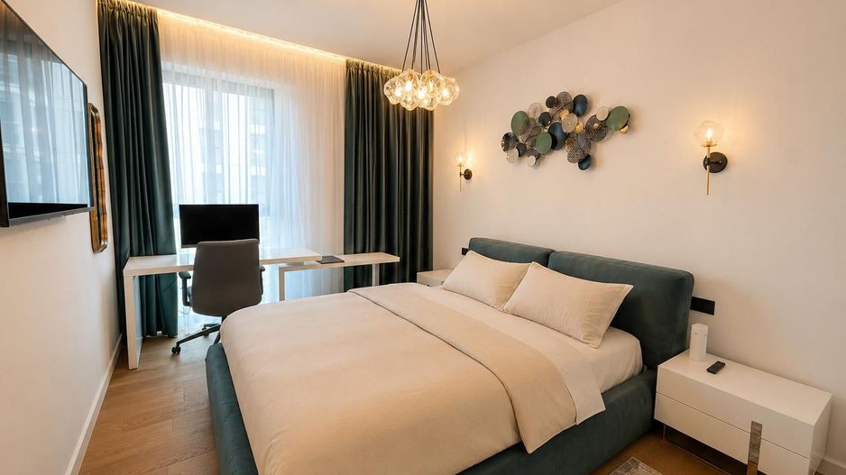 Apartament 4 camere cu vedere panoramică | One Herăstrău Towers - Poză 16