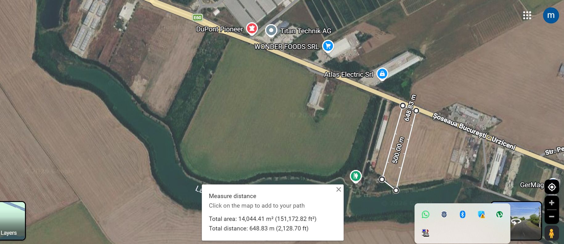 Vand teren intravilan cu destinatie hale - Ganeasa - Sindrilita - Poză 2