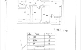 Apartament 3 camere, zona Theodor Pallady –Nicolae Teclu, acces metrou - Schiță 8